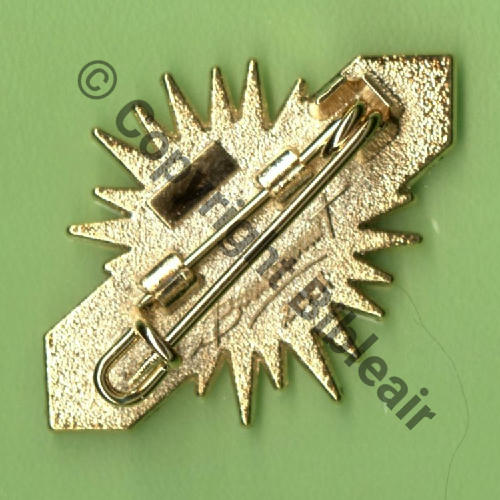 A1240  2024 A1240 3eDRILLE SPA.102 EC.2.3 NANCY  BOUSSEMART 2024 Griffes et butees Dos irreg scintil 35x20mm Src.Y.GENTY 